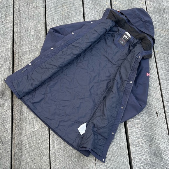 Helly Hansen Aden Insulated Long Rain Coat - Picture 4 of 6